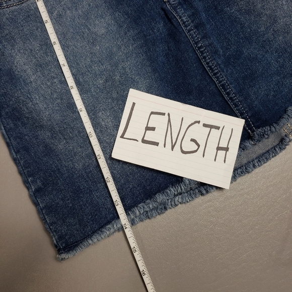 Nobo mid rise raw hem jean skirt size 7 - Picture 8 of 9